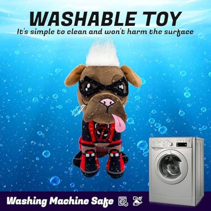 Plush Dogpool Wolverine - Soft and Cuddly Plush Doll - Image 3